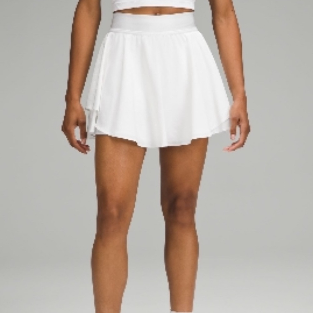 Lululemon High Waisted Court Rival Tennis Skirt Long Size 20